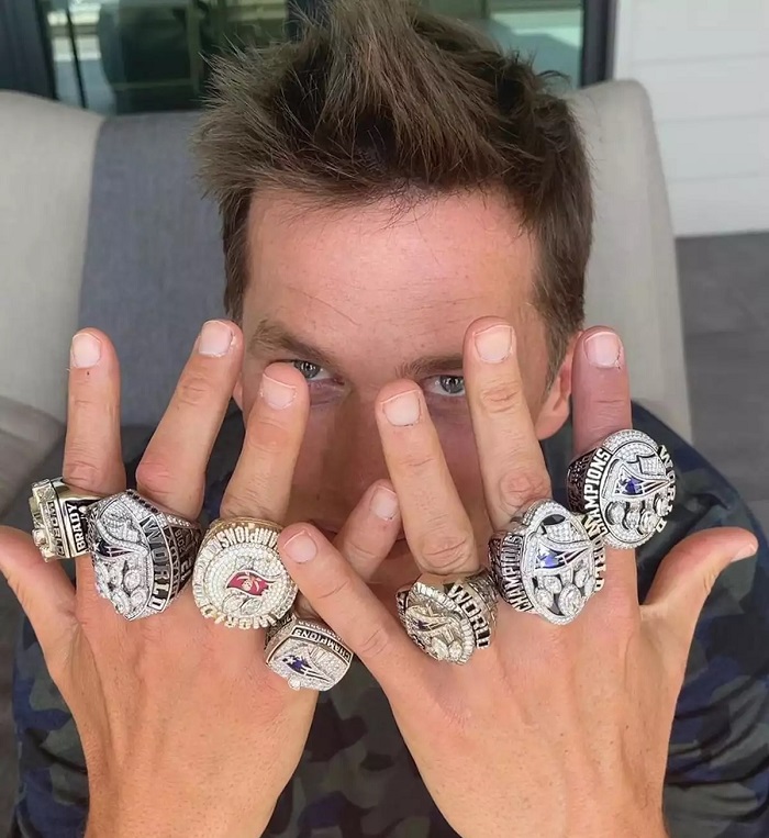 Tom Brady Rings, How many rings does tom brady have