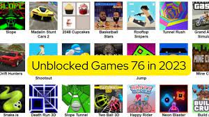 Unblocked Games 76: Best Student Games to Play Online in 2023