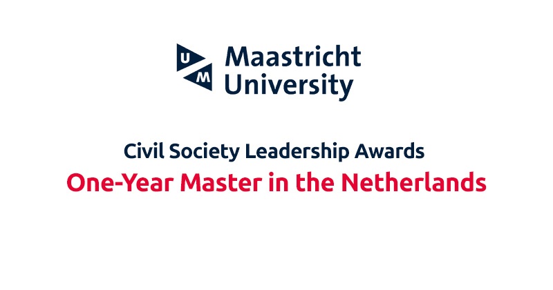 Maastricht University Civil Society Leadership International Awards - Netherlands