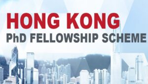 Hong Kong PhD Fellowship Scheme for Excellence