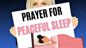prayer for peaceful sleep
